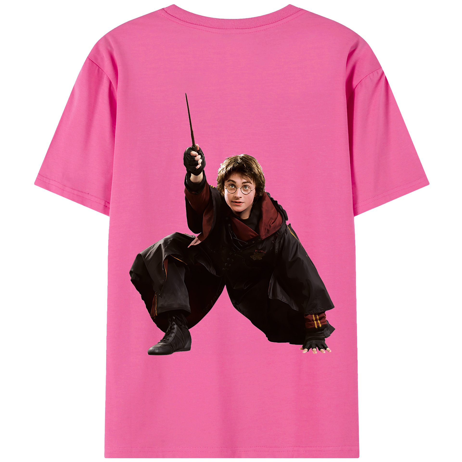 （画像用） Harry Potter ハリー・ポッターシリーズ レディース半袖Tシャツ(バックプリント)